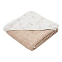Badcape hydrofiel Baby Bunny - 75x75 cm  Little Du
