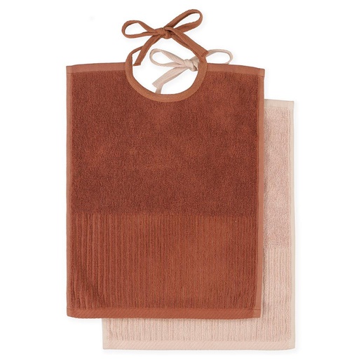 Bib XL (2-pack) rose 