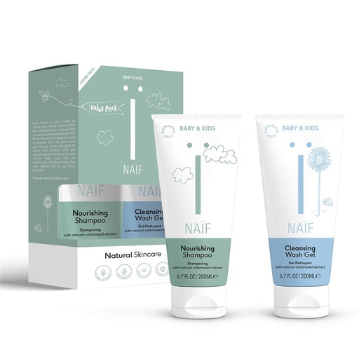 Baby set (200ml shampoo, 200ml wash gel)  