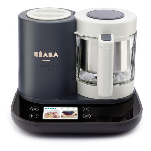 Stoomkoker en mixer Babycook Smart donkergrijs 