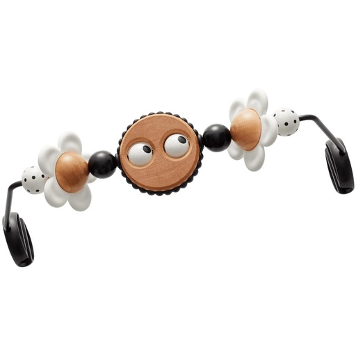 Jouet "yeux coquins" (noir et blanc) zwart 