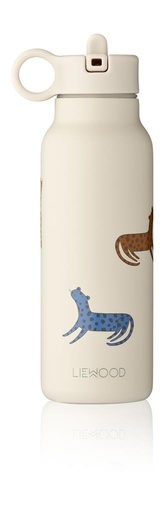 *Waterfles Falk 350 ml leopard multi mix