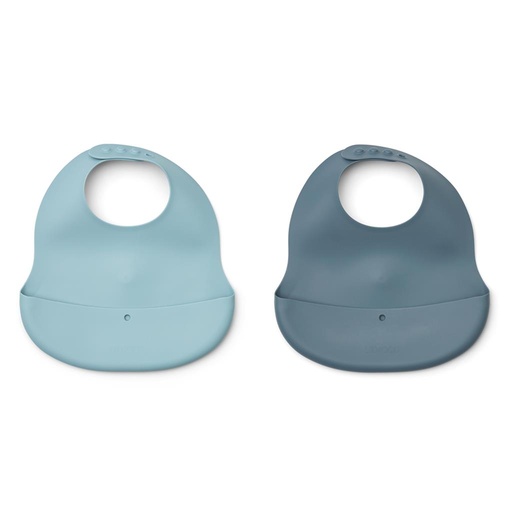 *Slab (2-pack) Ember sea blue - whale blue mix