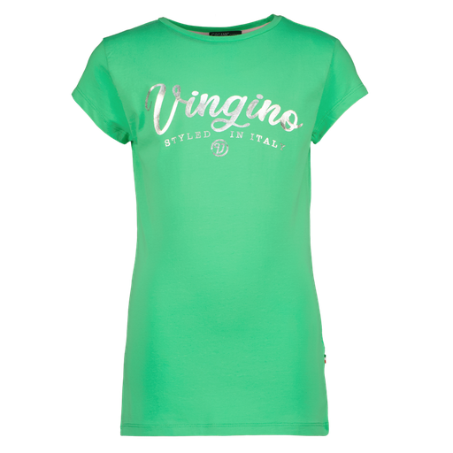 T-shirt logo poppy green 