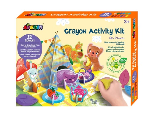Krijt activity kit picknicken  