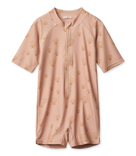 Zwem jumpsuit Max Printed seashell / pale tuscany 