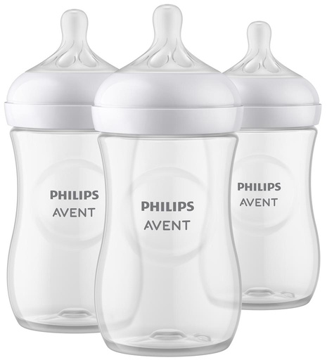 Biberon naturel 260 ml trio 