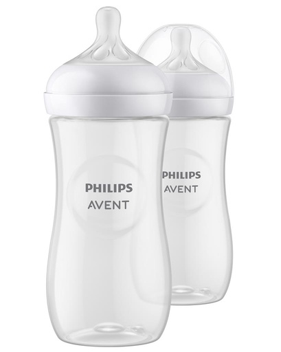 Biberon naturel 330 ml duo 