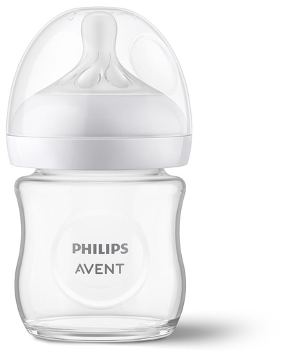 Zuigfles Natural glas 120 ml natural