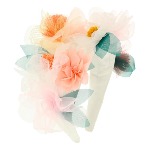 Tiara bloemen  