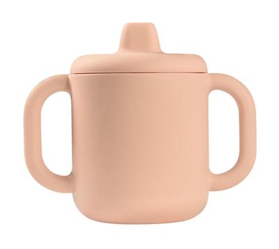 *Siliconen oefenbeker roze