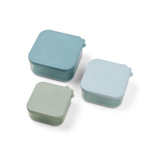 Snackbox (3st) Happy clouds blue 