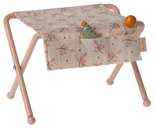 Table à langer baby mouse rose  