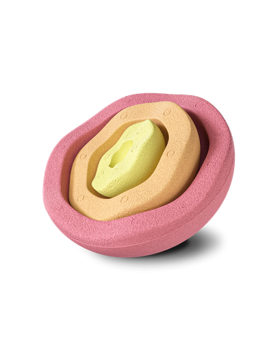 Stacking Stones Inside (3pcs) pastel warm 