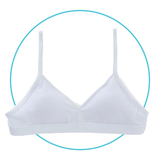 Soutien-gorge avec coussinets wit 