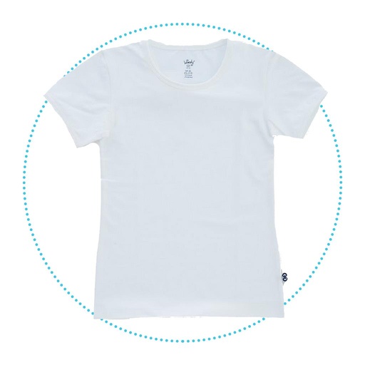 T-shirt wit 