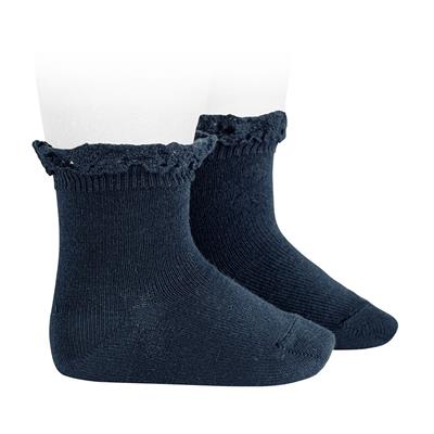 Short socks navy blue 