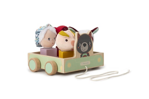 Trekauto met vormpjes  