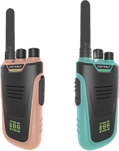 Kidytalk - walkie talkie nude - green 