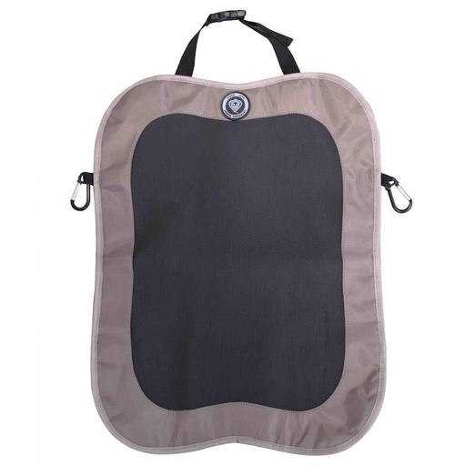 Rear car seat protection beige 