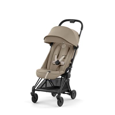 Voiture d'enfant (cadre noir) Coya beige 