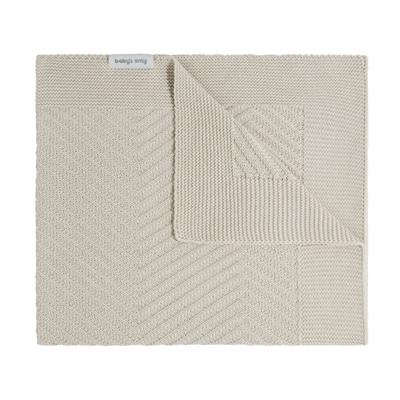 Blanket crib 100x35cm Grace warm linen 