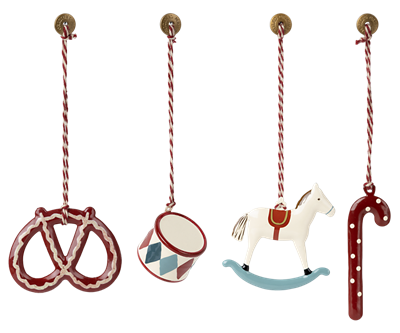 *Metal ornament set - peter's Christmas  