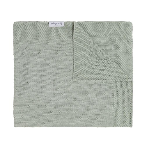 Couverture lit mood vert laurier 100X135