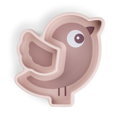 Plate (silicone) stick & stay Birdie powder 