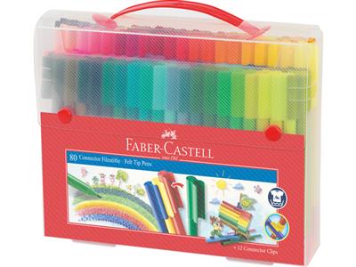 Stylos feutres en étui 80 pcs  