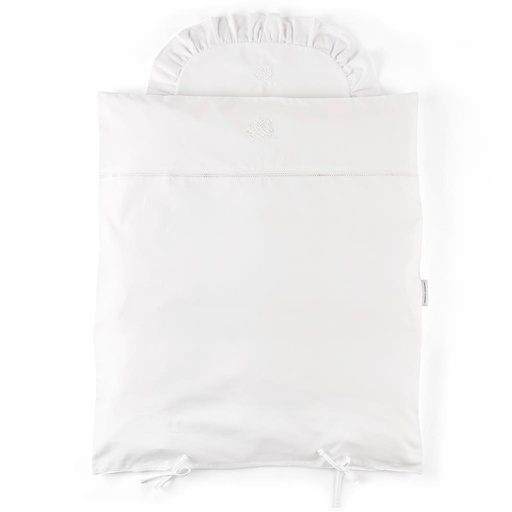 Down cover park/cradle (80x70cm) + pillowcase cotton white 80X80