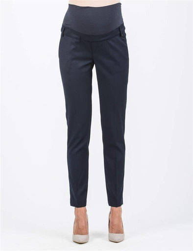 Broek Naomi wit blauw strepen 