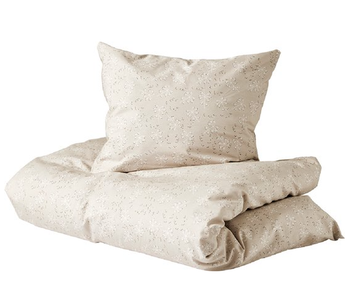 Donsovertrek meadow cappuccino 100X140