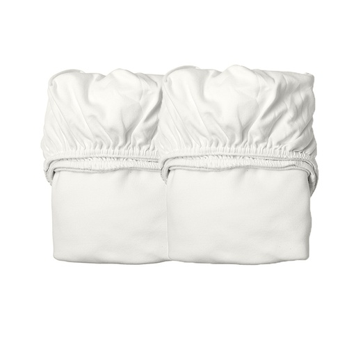 Fitted sheet 60x120cm - 2 pcs. white 60X120