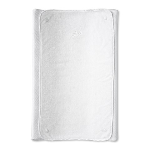 Housse de matelas à langer et serviette Alix white 