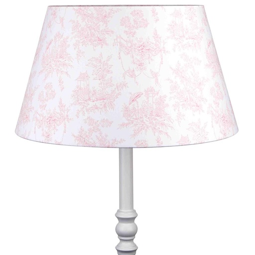 Grote lampenkap sweet pink (print)
