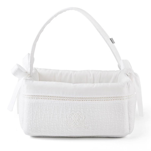 Luiermand cotton white 